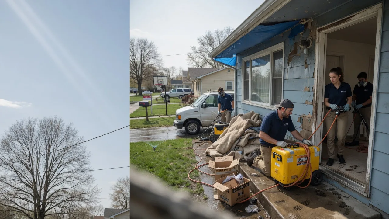Basement Flood Cleanup in Shafer, MN near me